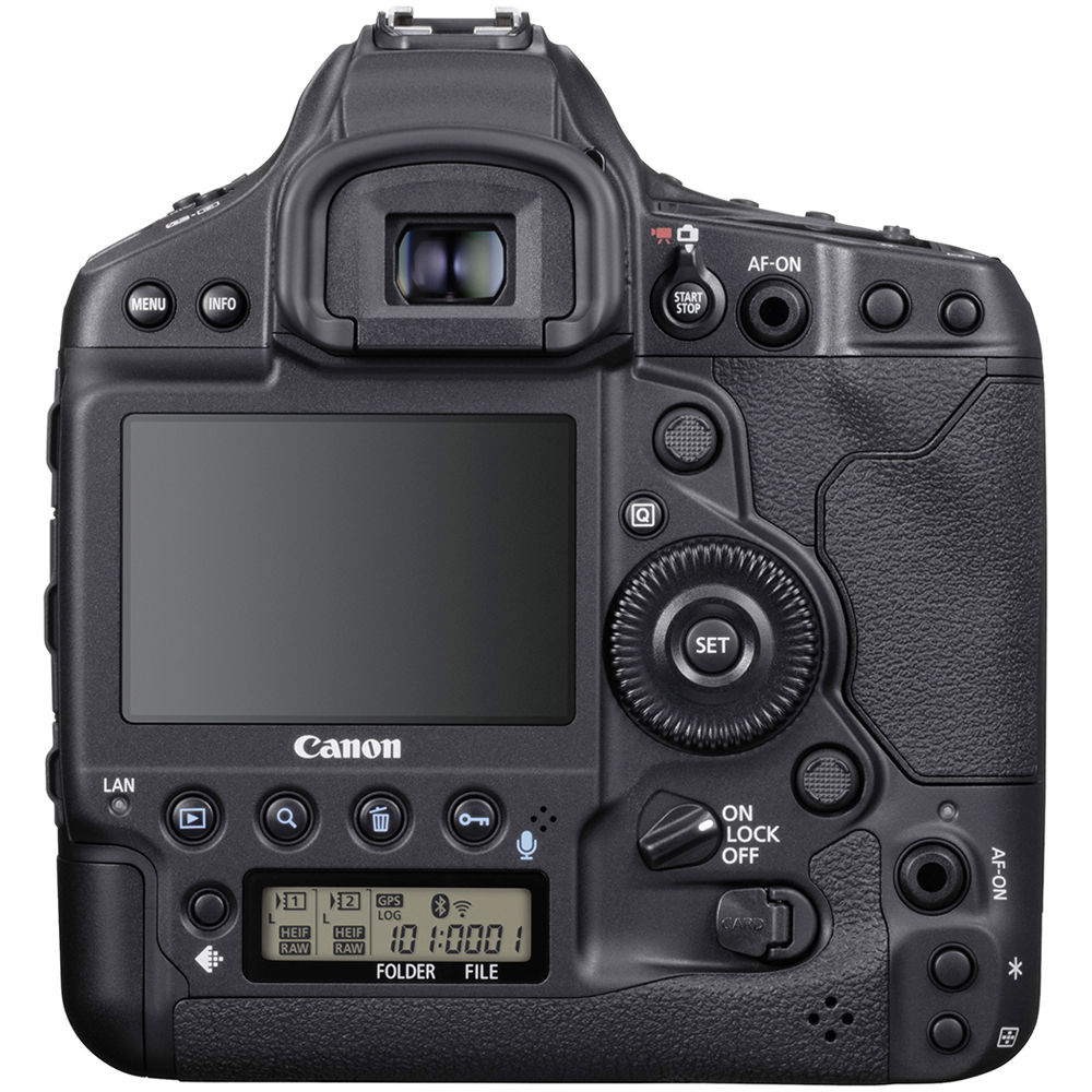 Canon EOS-1D X Mark III DSLR-Kamera (nur Gehäuse) 3829C005 – 14-teiliges Zubehörpaket