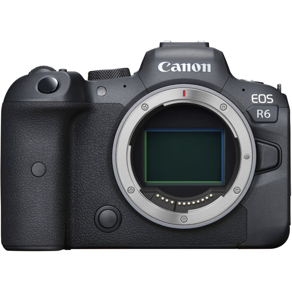 Canon EOS R6 spiegellose Digitalkamera (nur Gehäuse) – 7-teiliges Zubehörpaket