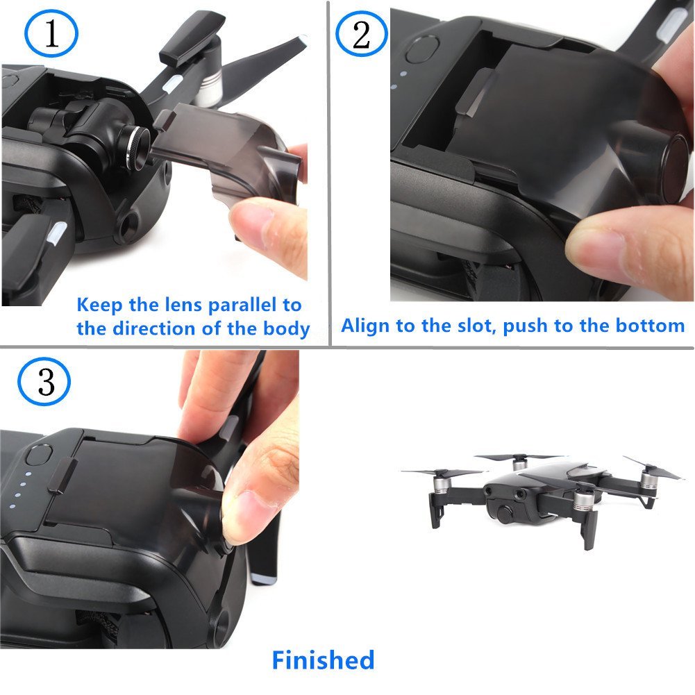 Drohnen-Objektivdeckel-Schutz, kardanische Abdeckung für DJI Mavic Air