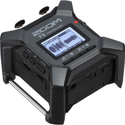 Zoom F3 Tragbarer Field Recorder mit 2 Eingängen/2 Spuren - ZF3