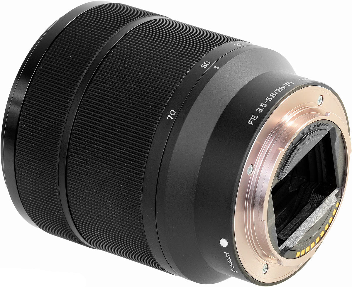 Sony FE 28–70 mm f/3,5–5,6 OSS-Objektiv (schwarz) – 10-teiliges Zubehörpaket