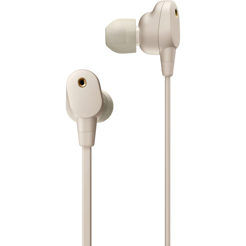 Original Sony WI-1000XM2 Kabellose In-Ear-Kopfhörer mit Geräuschunterdrückung (Silber)