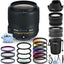 Nikon AF-S NIKKOR 35 mm 1:1,8G ED-Objektiv (schwarz) + 3-Filter-Kit + Beutelpaket