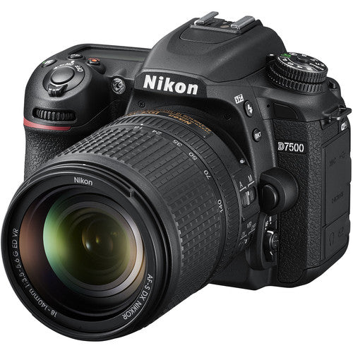 Nikon D7500 DSLR-Kamera mit 18-140-mm-Objektiv – 1582