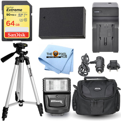 MEGA-Zubehör-Set für Canon EOS RP SL2 SL3 T6s T6i T7i 77D 800D 760D 200D M5 M6