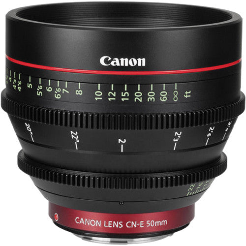 Canon CN-E 50mm T1.3 LF Cinema Prime-Objektiv (EF-Bajonett) – 6570B001