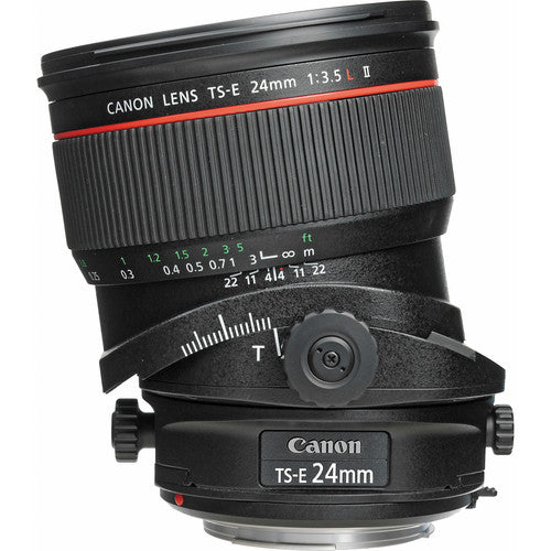 Canon TS-E 24mm f/3.5L II Tilt-Shift-Objektiv 3552B002 - 7-teiliges Zubehörpaket