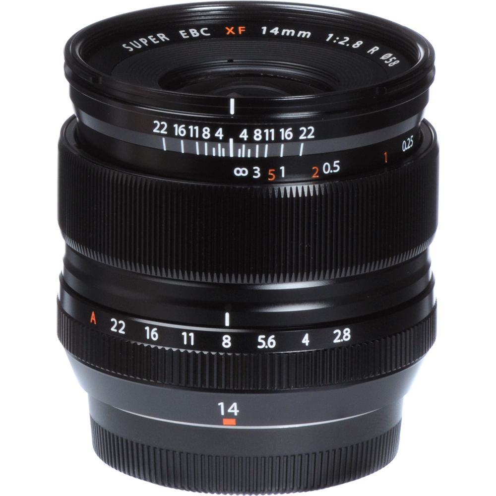 FUJIFILM XF 14 mm f/2,8 R-Objektiv 16276481 – 10-teiliges Zubehörpaket