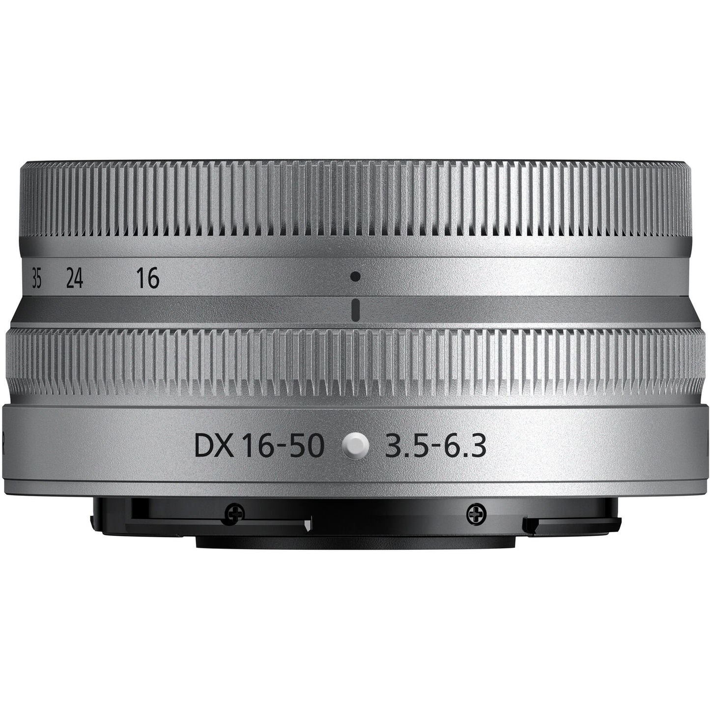 Nikon NIKKOR Z DX 16–50 mm 1:3,5–6,3 VR-Objektiv (Silber) – 20109