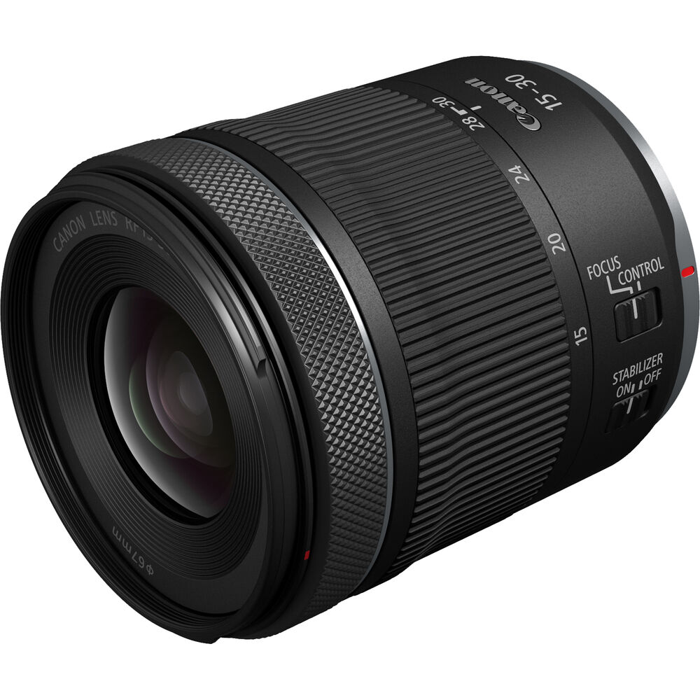 Canon RF 15–30 mm f/4,5–6,3 IS STM-Objektiv (Neu in weißer Box) – 7-teiliges Zubehörpaket