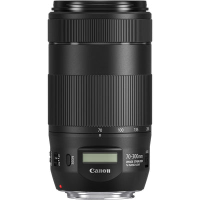 Canon EF 70-300mm f/4-5.6 IS II USM Objektiv 0571C002 - 10-teiliges Zubehörpaket