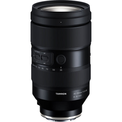 Tamron 35–150 mm f/2–2,8 Di III VXD-Objektiv für Sony E – 16-teiliges Zubehörpaket