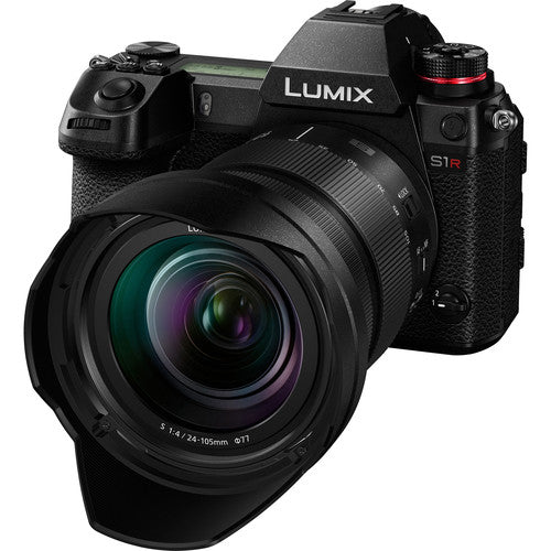 Panasonic Lumix DC-S1R Mirrorless Camera with 24-105mm Lens - Filter Kit Bundle