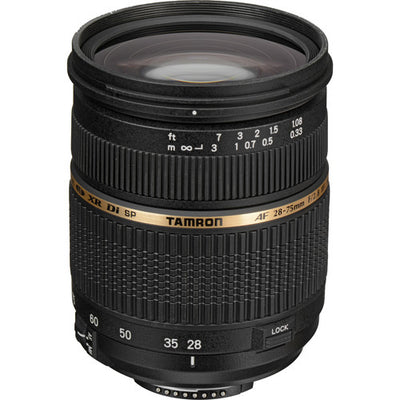 Tamron AF 28-75mm f/2.8 XR Di LD Aspherical (IF) AF Lens (Nikon) - 7PC Bundle