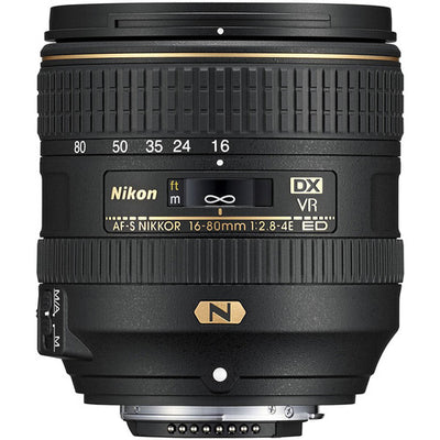 Nikon AF-S DX NIKKOR 16–80 mm 1:2,8-4E ED VR-Objektiv – 20055