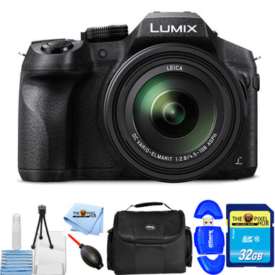 Panasonic Lumix DMC-FZ300 Digitalkamera – Essential 32 GB Gadget-Taschenpaket