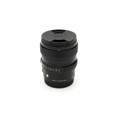 Sigma 20mm f/2 DG DN Contemporary-Objektiv für Sony E 490965 – 7-teiliges Zubehörpaket