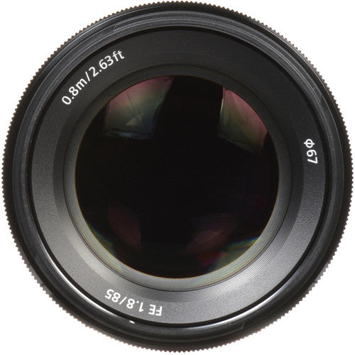 Sony FE 85mm f/1.8 Lens - SEL85F18