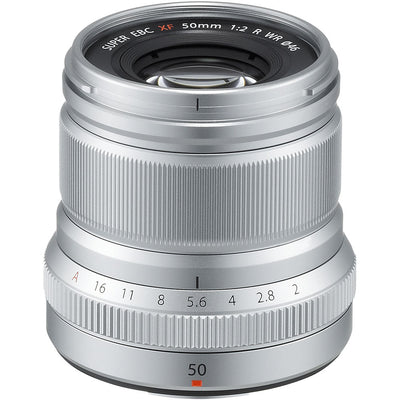 FUJIFILM XF 50mm f/2 R WR Objektiv (Silber) - 16536623