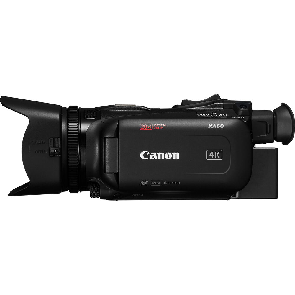 Canon XA60 Professioneller UHD 4K-Camcorder 5733C002 – 14-teiliges Zubehörpaket