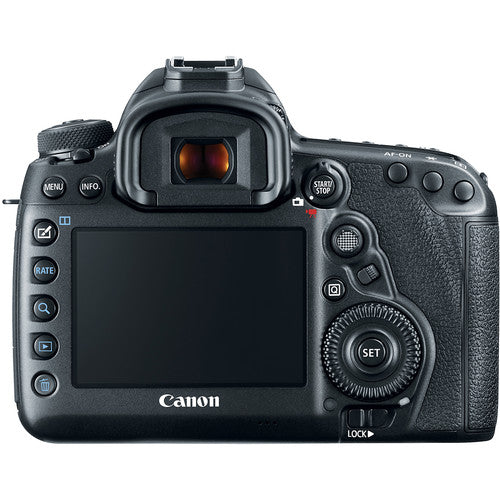 Canon EOS 5D Mark IV 4K DSLR-Kamera (nur Gehäuse) 1483C002 + 64 GB + Blitzpaket