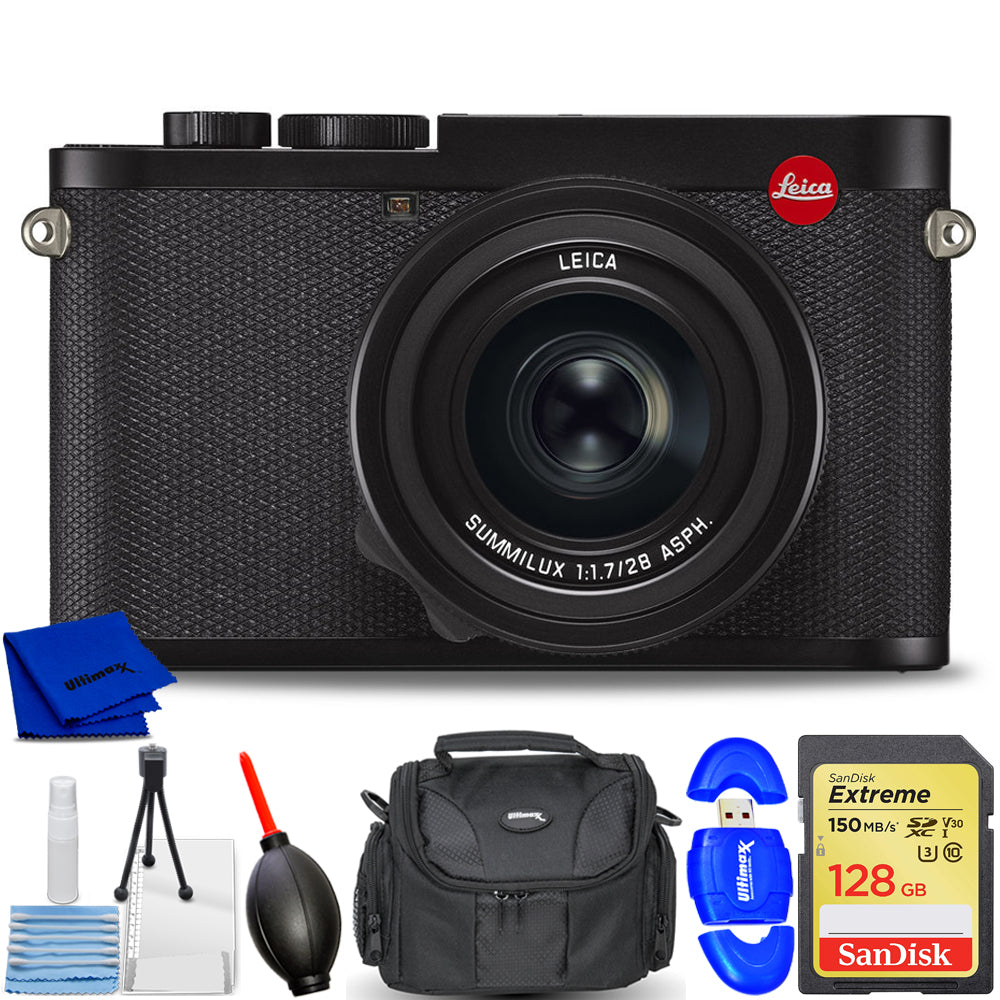 Leica Q2 Digital Camera with Summilux 28mm f/1.7 ASPH. Lens 19051 - 7PC Bundle