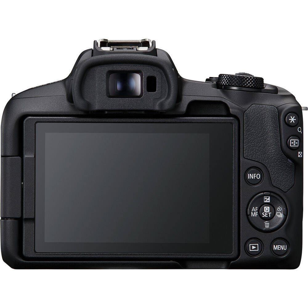 Canon EOS R50 spiegellose Kamera (Schwarz) 5811C002 – 12-teiliges Zubehörpaket