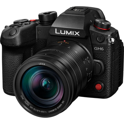 Panasonic Lumix GH6 mit 12-60 mm f/2.8-4 Objektiv DC-GH6LK - 12-teiliges Zubehörpaket