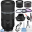 Canon RF 600mm f/11 IS STM Lens 3986C002 + Telephoto and Wide Angle Lens Bundle