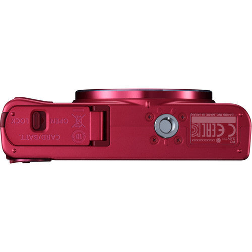 Canon PowerShot SX620 HS Digitalkamera (Rot) 1073C001 – 32 GB Zubehörpaket