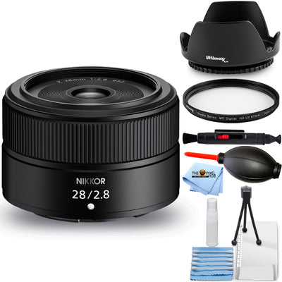 Nikon NIKKOR Z 28 mm 1:2,8-Objektiv 20101 – 7-teiliges Zubehörpaket