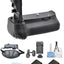 Pro Series Multi-Power Battery Grip for Canon EOS 60D + EXT BATT Bundle