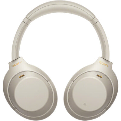 Sony WH-1000XM4 Kabellose Over-Ear-Kopfhörer mit Geräuschunterdrückung (Silber)