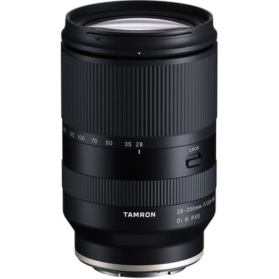 Tamron 28–200 mm f/2,8–5,6 Di III RXD-Objektiv für Sony E + Filter-Kit-Paket