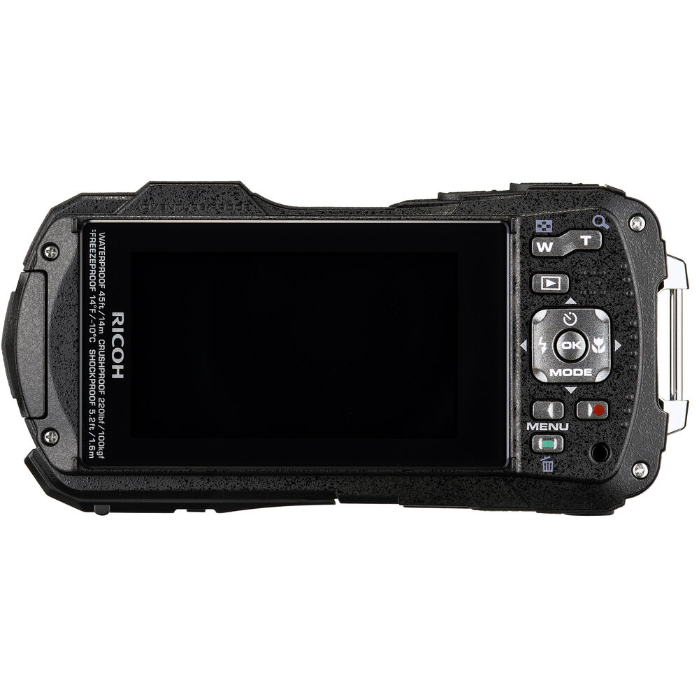 Ricoh WG-80 Digitalkamera (Schwarz) - 03123