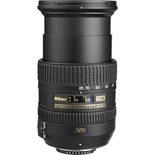 Nikon AF-S DX NIKKOR 16–85 mm 1:3,5–5,6G ED VR-Objektiv – 2178