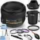 Nikon AF-S NIKKOR 50mm f/1.4G Lens 2180 - 10PC Accessory Bundle Nikon
