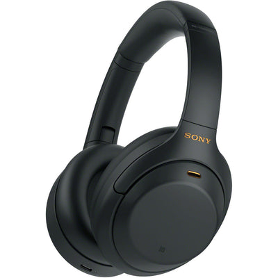 Sony WH-1000XM4 Kabellose Over-Ear-Kopfhörer mit Geräuschunterdrückung (Schwarz)