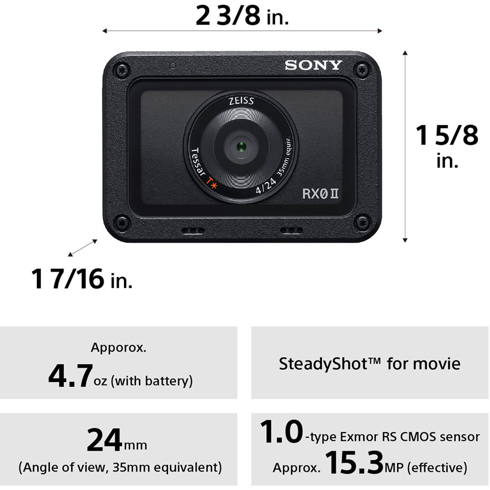 Sony Cyber-shot DSC-RX0 II Shooting Grip Kit