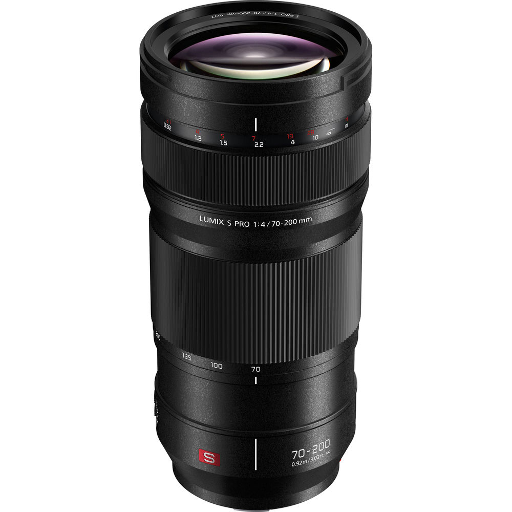 Panasonic Lumix S PRO 70-200 mm f/4 OIS-Objektiv S-R70200 – 7-teiliges Zubehörpaket