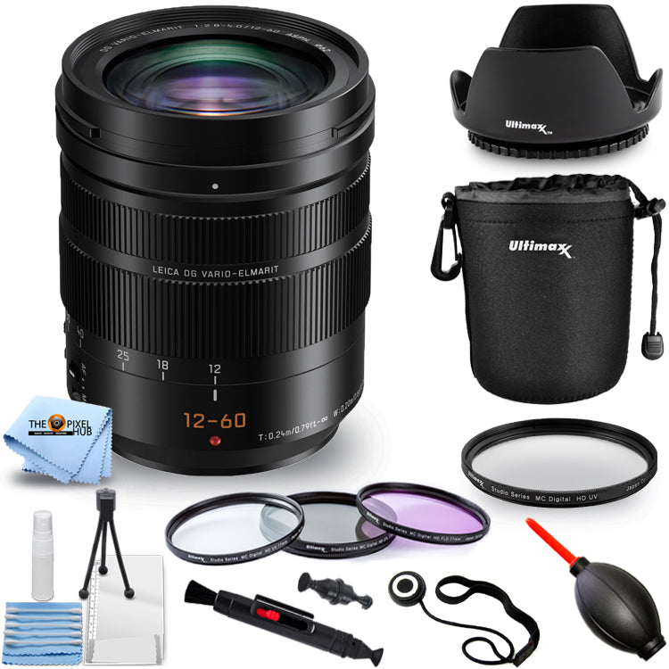 Panasonic Leica DG Vario-Elmarit 12-60 mm 1:2,8-4 ASPH. POWER OIS-Objektivpaket