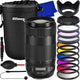 Canon EF 70-300mm f/4-5.6 IS II USM Lens 0571C002 - 16PC Accessory Bundle Canon