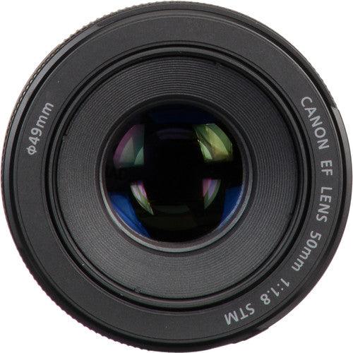 Canon EF 50mm f/1.8 STM Objektiv 0570C002 + UV-Ultraviolettfilter