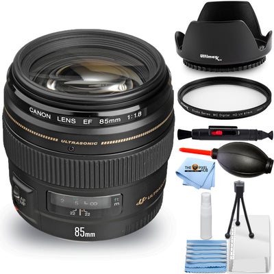 Canon EF 85mm f/1.8 USM Objektiv 2519A003 - Essential UV-Filterpaket