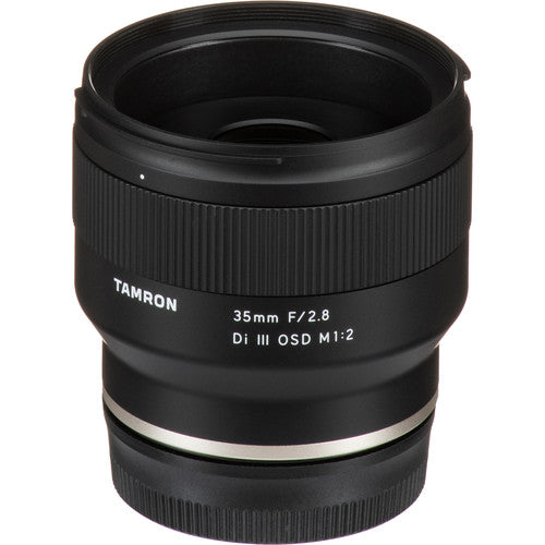 Tamron 35mm f/2.8 Di III OSD M 1:2 Objektiv für Sony E F053S - 7-teiliges Zubehörpaket