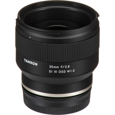 Tamron 35mm f/2.8 Di III OSD M 1:2 Objektiv für Sony E F053S - 18-teiliges Zubehörpaket