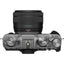 FUJIFILM X-T30 II spiegellose Kamera mit XC 15-45 mm OIS PZ-Objektiv (Silber) im Paket