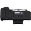 Canon EOS R50 spiegellose Kamera (Schwarz) 5811C002 – 7-teiliges Zubehörpaket