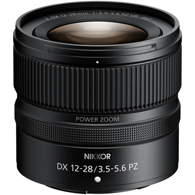 Nikon NIKKOR Z DX 12–28 mm 1:3,5–5,6 PZ VR-Objektiv (Nikon Z) 20118 – Zubehör-Kit