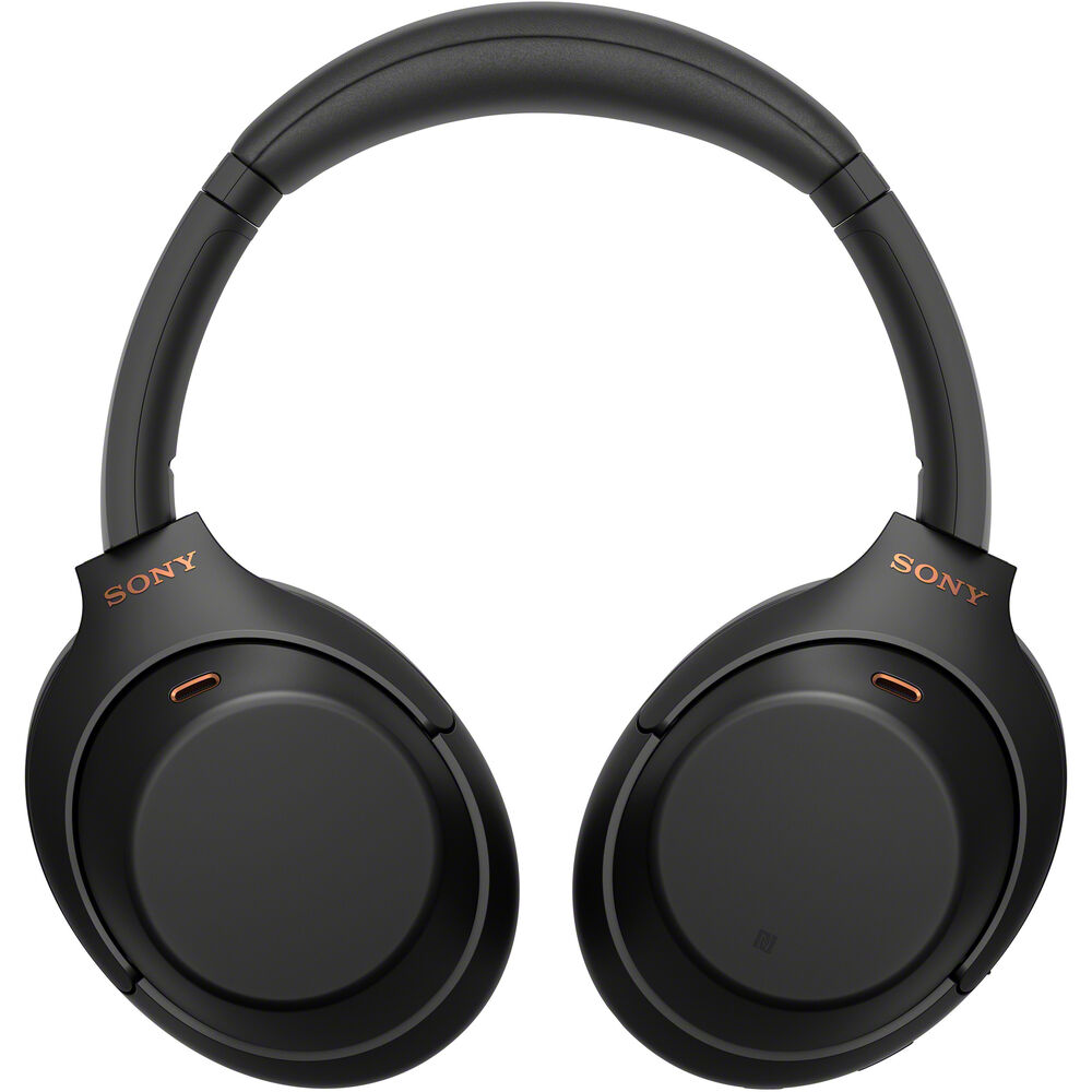 Sony WH-1000XM4 Kabellose Over-Ear-Kopfhörer mit Geräuschunterdrückung (Schwarz)